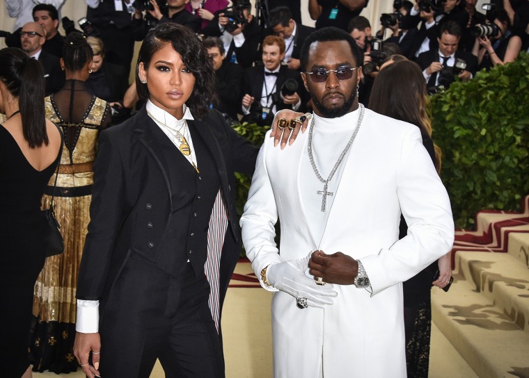 Casandra Ventura and Sean "Diddy" Combs attend the The Metropolitan Museum of Art Gala