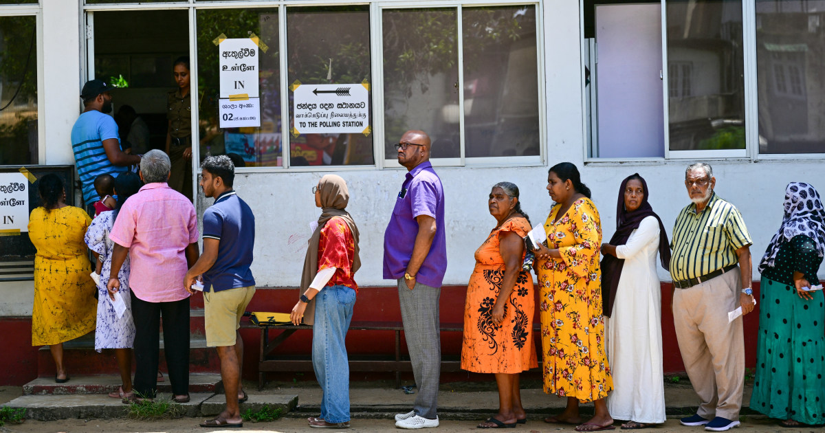 Heavily indebted Sri Lanka votes in election to decide economic future