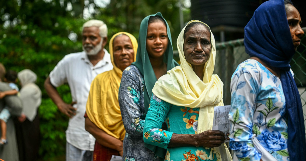 Marxist lawmaker leads the vote count in Sri Lanka's presidential election