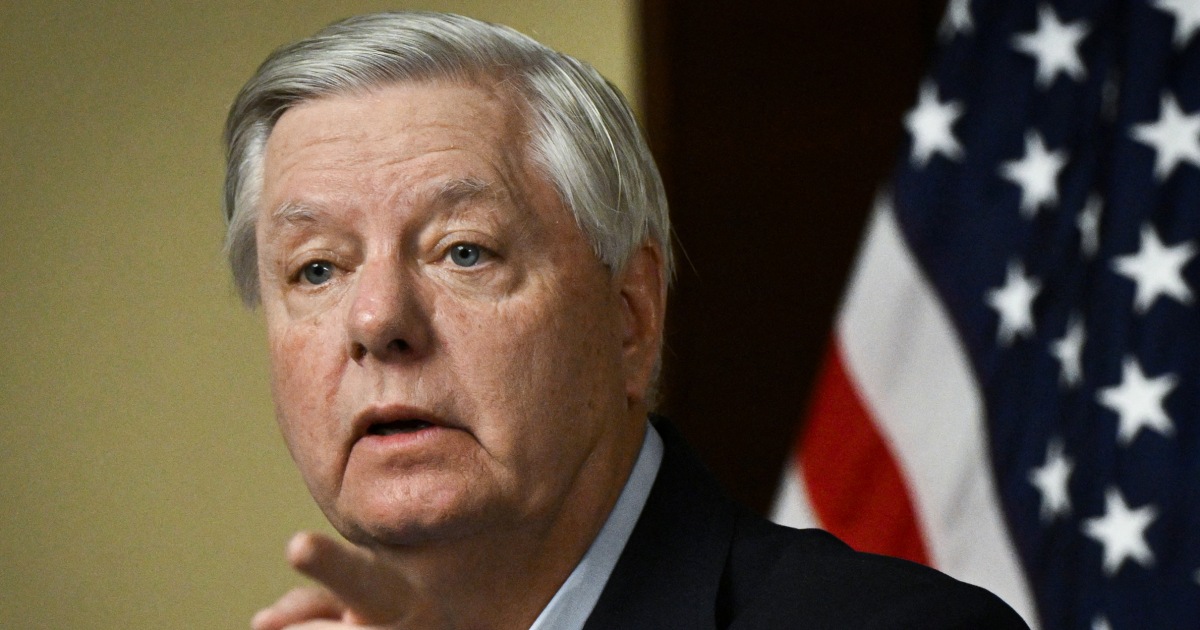 Sen. Lindsey Graham says embattled GOP candidate Mark Robinson must defend himself