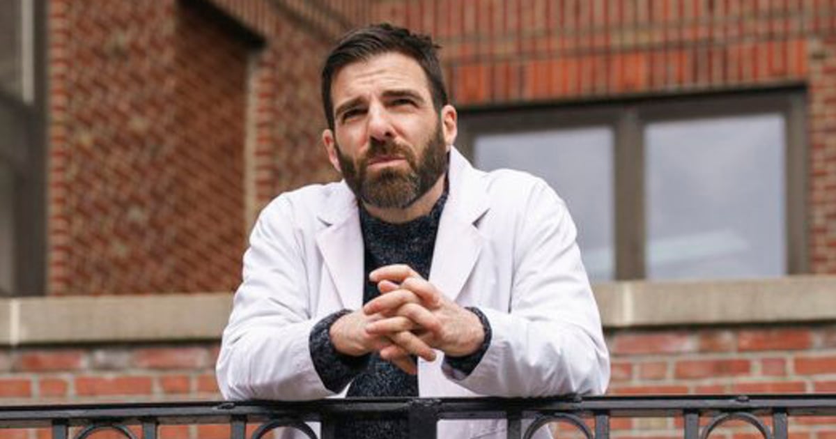 In ‘Brilliant Minds,’ Zachary Quinto gets to play the hero