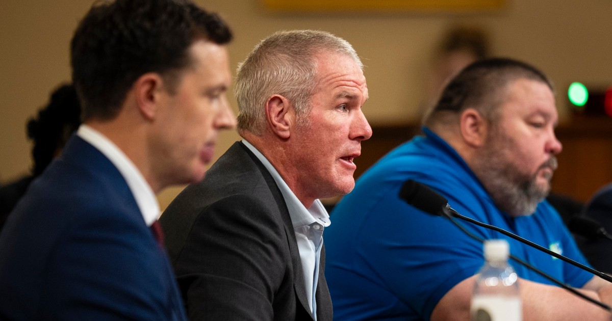 Brett Favre tells Congress he’s been diagnosed with Parkinson’s