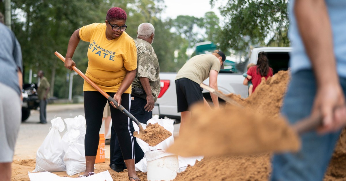 Tallahassee prepares for 'historic event' as Helene closes in on Florida