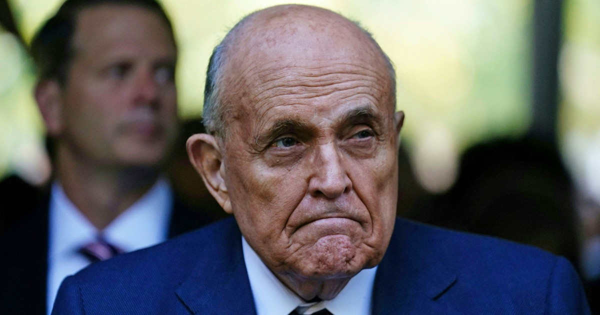 Rudy Giuliani disbarred in Washington, D.C. after losing New York law license