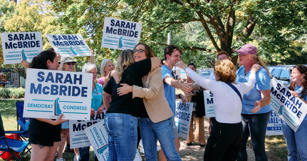 Sarah McBride’s run to become the first openly trans member Congress is decades in the making