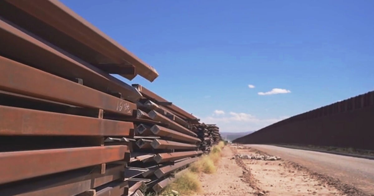 Both Trump and Harris say they’ll build more border wall. In this county, the parts have been waiting, and rusting, since 2021.