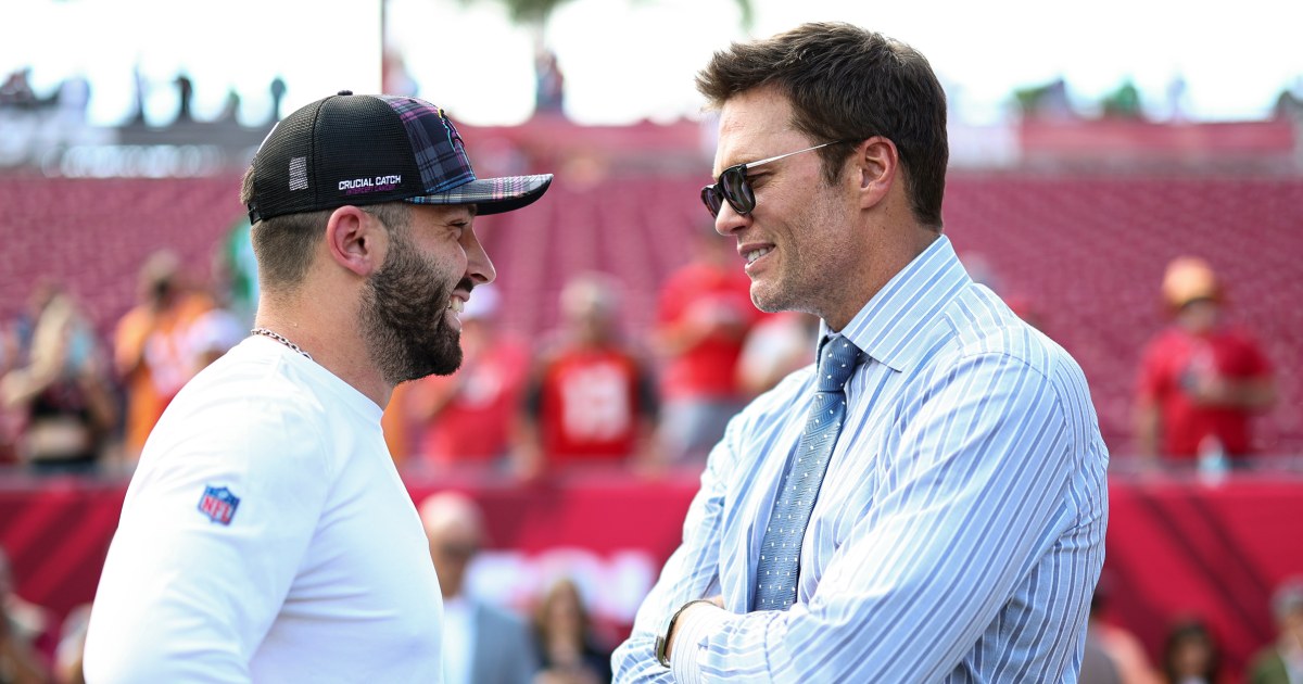 Tom Brady responds to Buccaneers’ QB Baker Mayfield saying the team was stressed: ‘This wasn’t daycare’