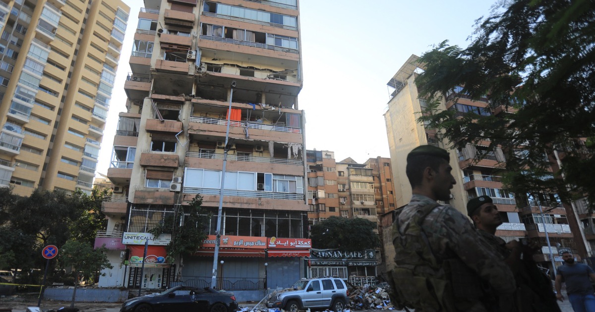 Hamas leader in Lebanon killed; Strike hits central Beirut