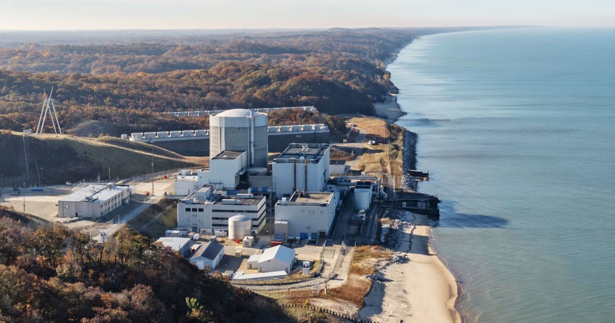 Michigan nuclear plant finalizes federal loan to support first reactor restart in U.S. history