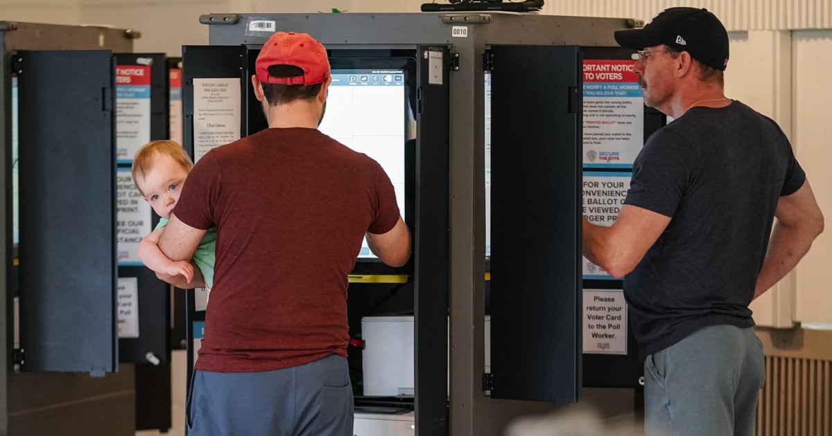 Democrats sue Georgia election board over new rule requiring hand-counting of ballots