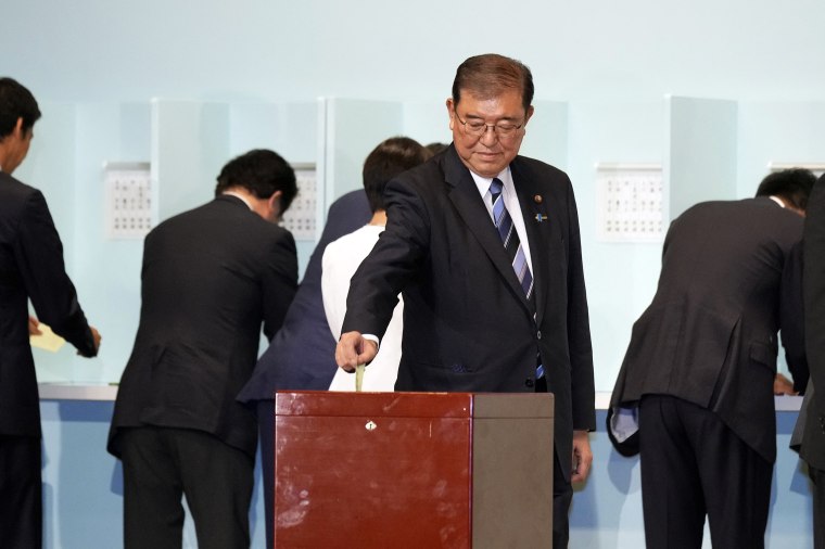 Japan's ruling party will choose the nation's leader in a vote on September 27, with three frontrunners: the surfing son of a former prime minister, a veteran defence geek and an arch-nationalist who would be the country's first woman premier.