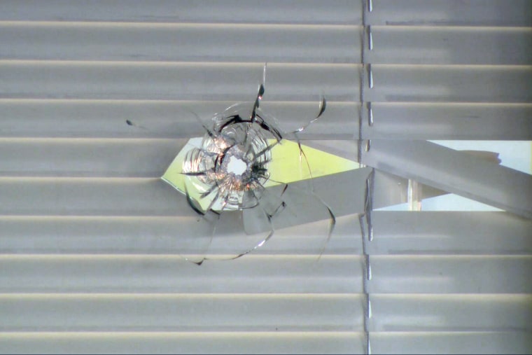 NBC affiliate KPNX of Phoenix previously reported the office had been damaged by gunfire.