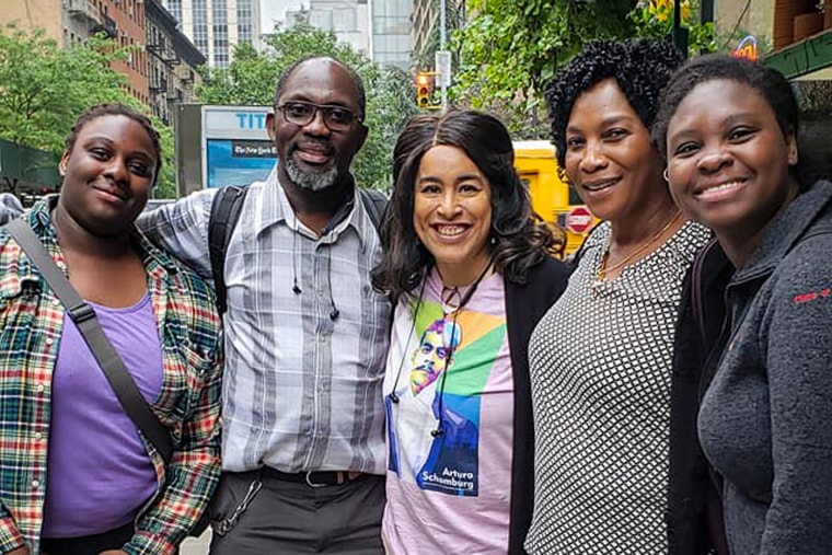 Teresa Vega and her paternal Puerto Rican family.