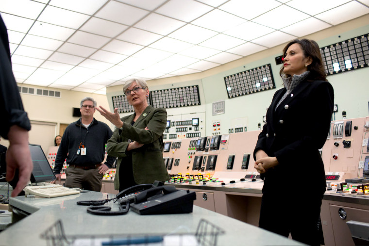 Secretary Granholm And Governor Whitmer Tour Holtec Palisades Training Center