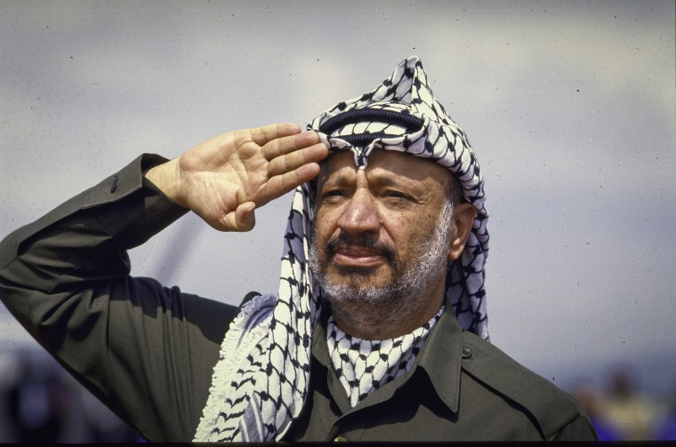 Yasser Arafat.