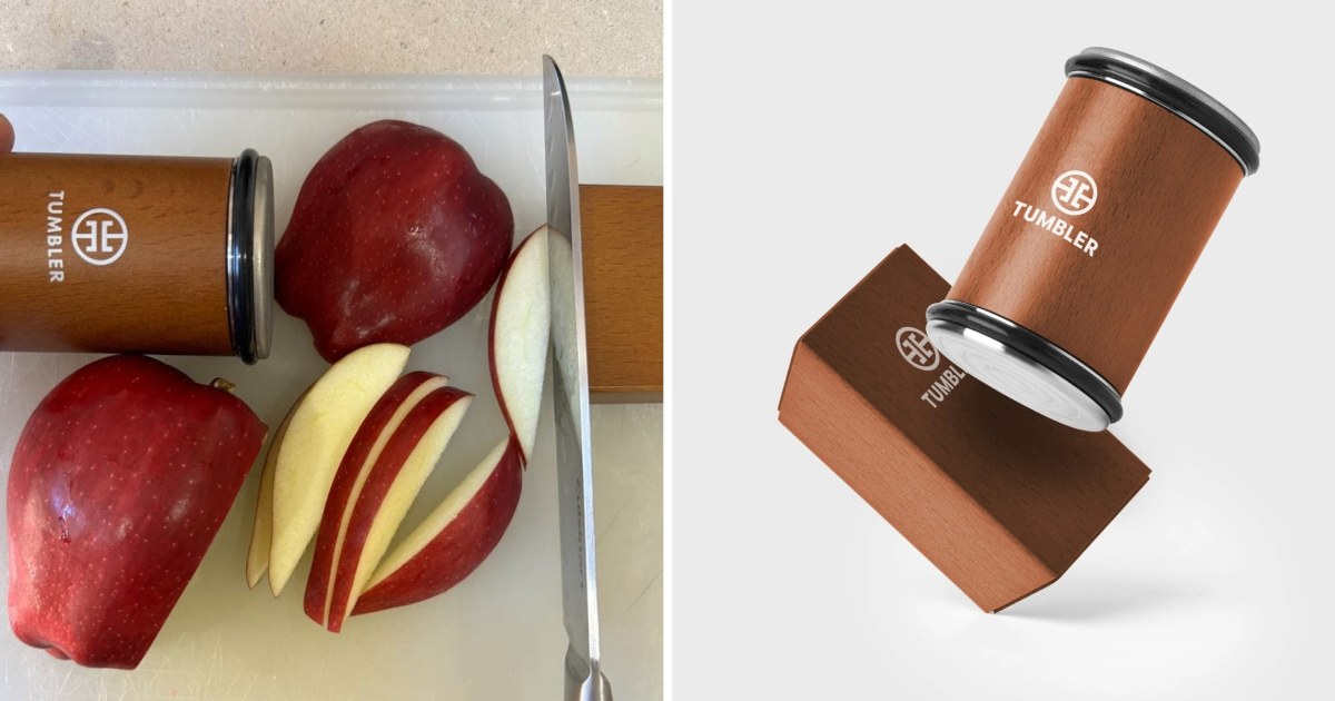 Tumbler knife sharpener review: Does it actually work?