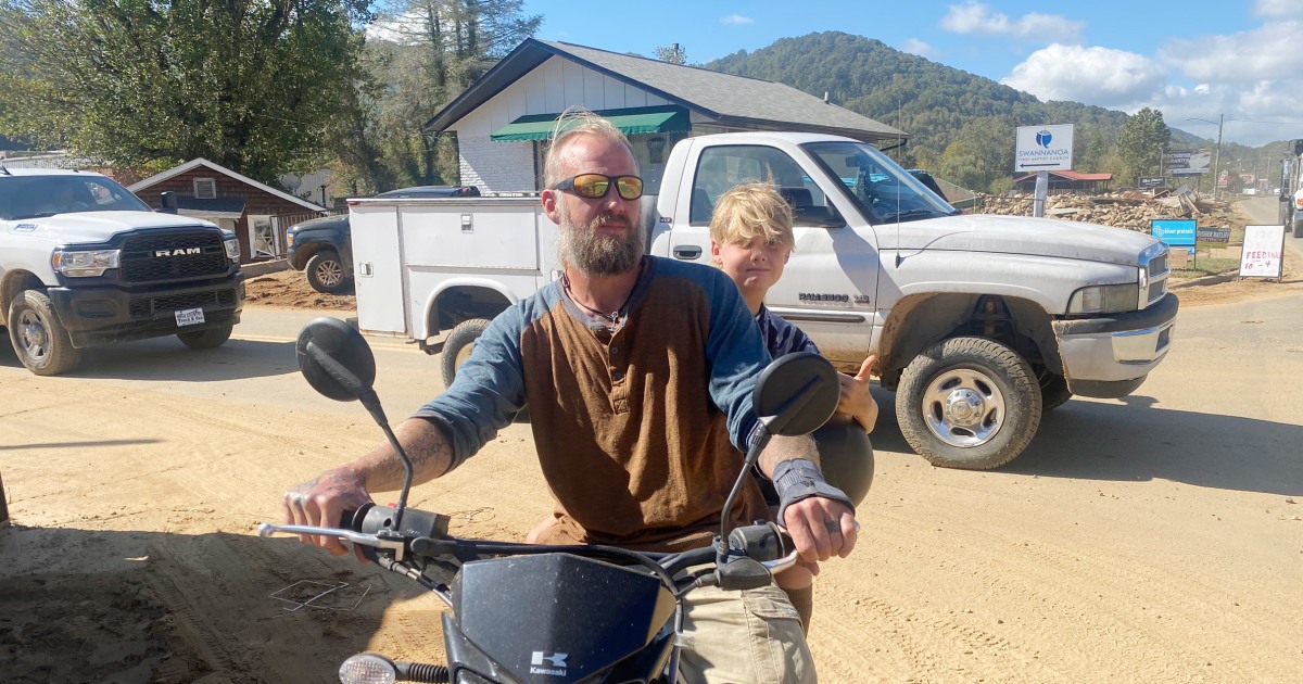 A North Carolina mountain town is wrecked by Hurricane Helene