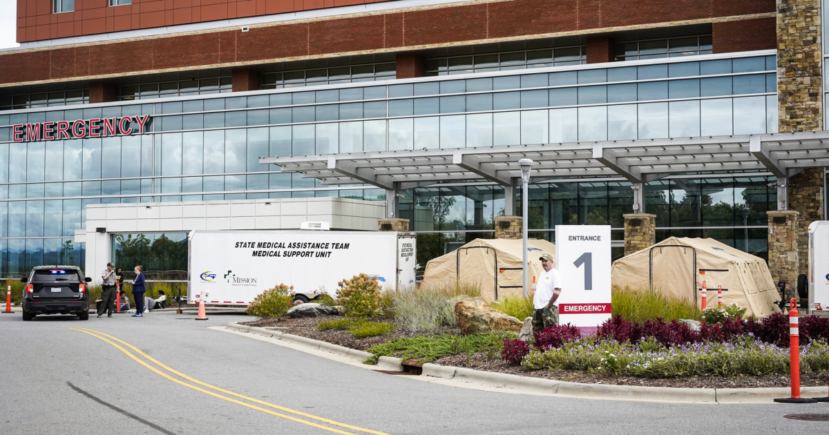 At Asheville’s Mission Hospital, workers describe the dire conditions after the storm