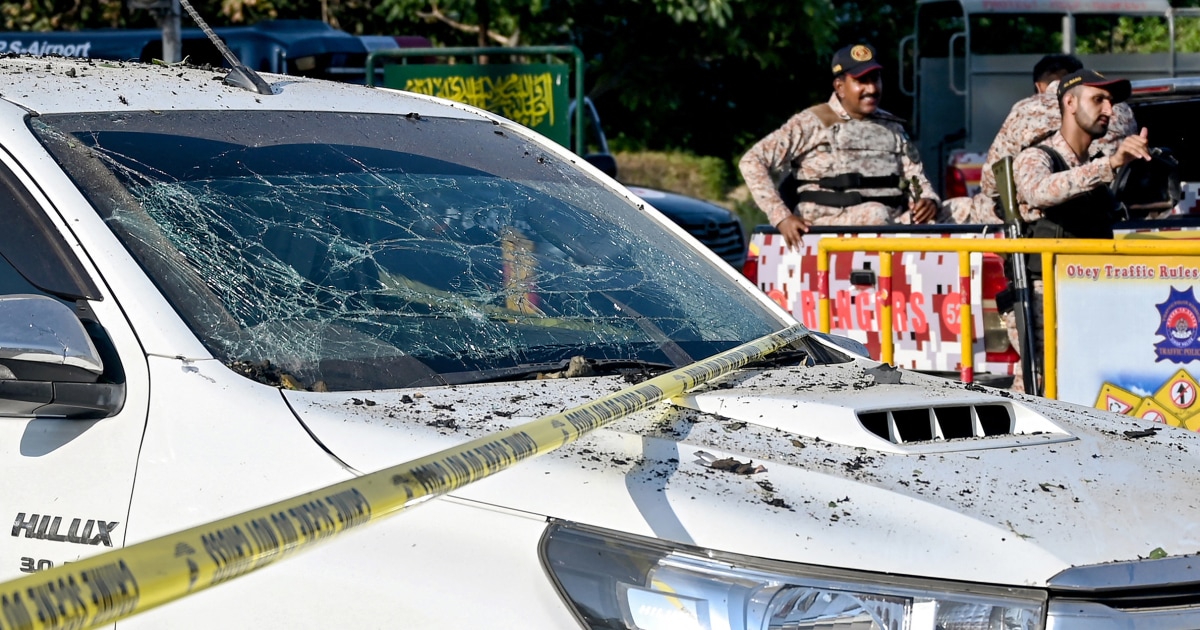 Two Chinese nationals killed in ‘terrorist attack’ near Karachi airport