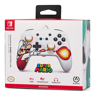 PowerA Enhanced Wired Controller - Fireball Mario