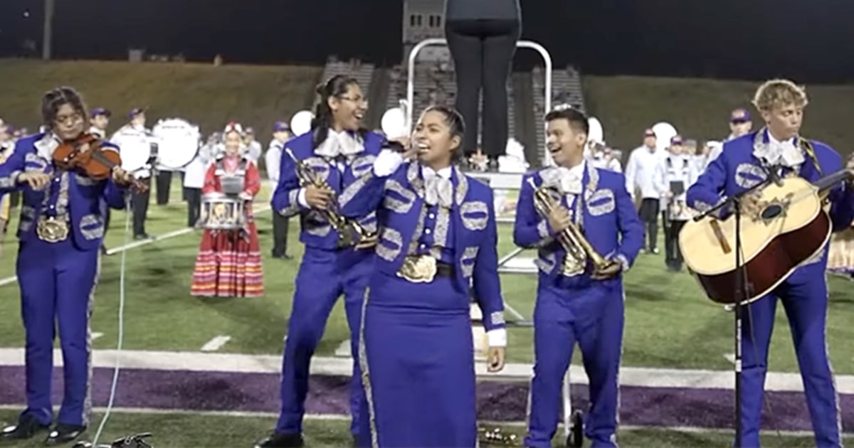 An Iowa high school’s growing Latino population made way for its first mariachi band