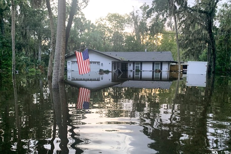 The Pangborns expect they’ll need to raise their flooded Homosassa, Fla., home several feet to qualify for more federal aid.