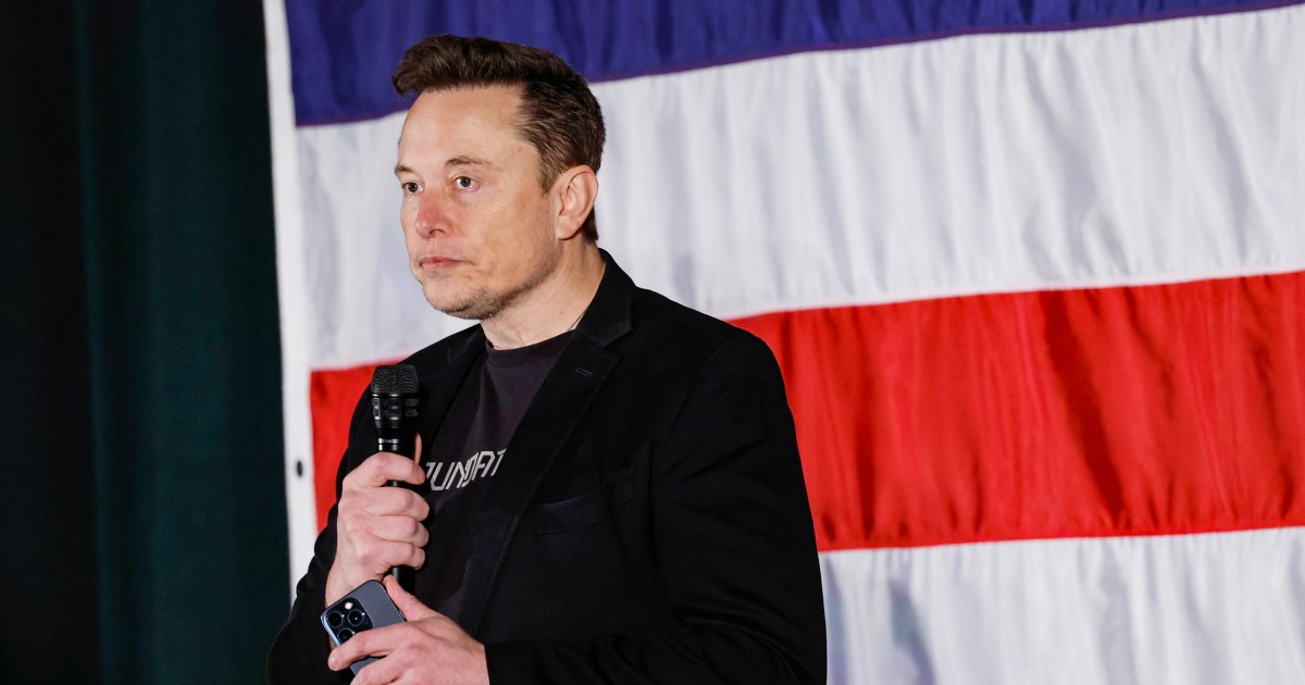 Musk pushes debunked Dominion voting conspiracy theory at campaign appearance