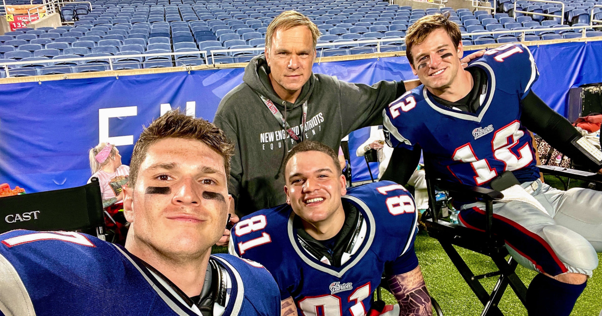 How this actor and stunt double plays the NFL legend on screen