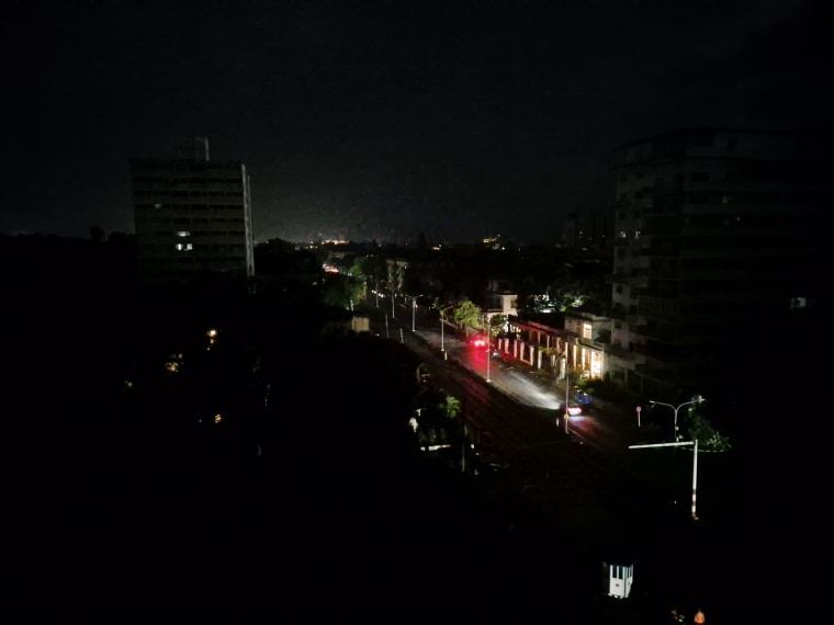 Blackout in Cuba 