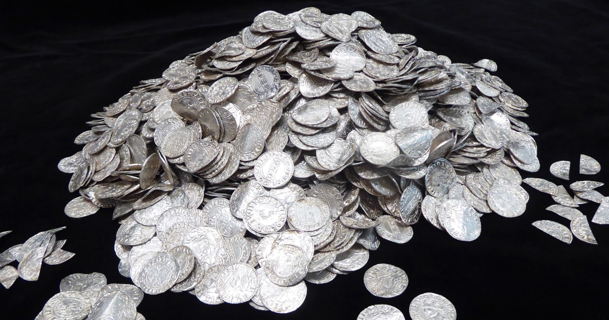 2,584 ancient silver pennies become Britain’s most valuable treasure find at more than $5 million