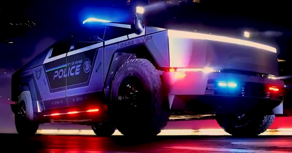 A California police department spent $153,000 on a Cybertruck for school anti-drug events