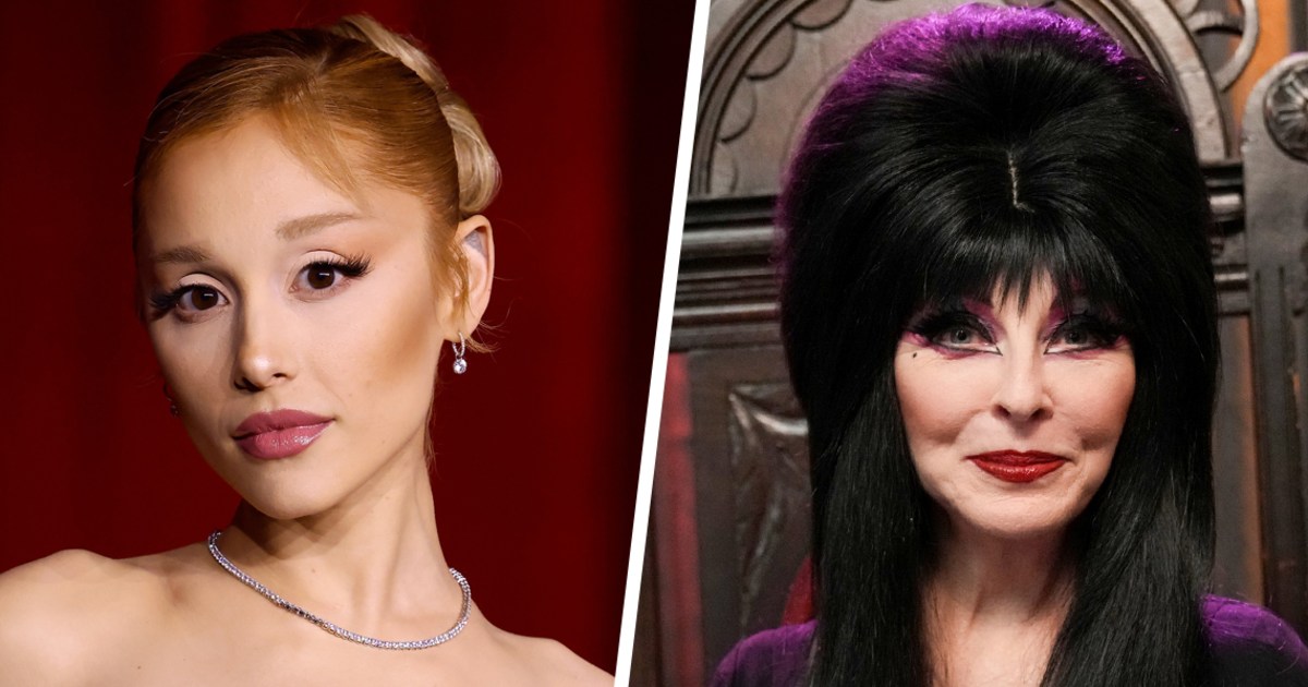 Ariana Grande apologizes to Elvira over photo snub 7 years ago, blames anxiety attack