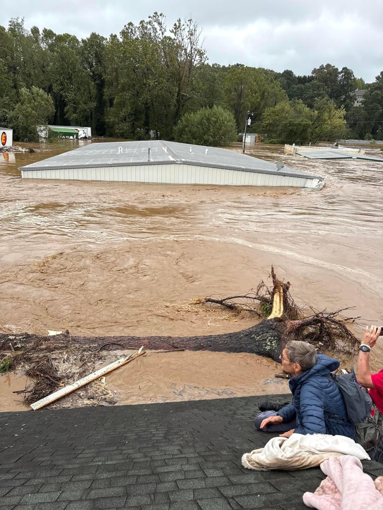 hurricane helene victim asheville north carolina micah