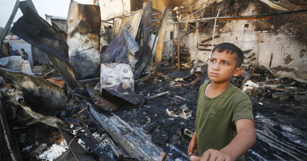 Israeli strike on Gaza hospital ignites devastating fire