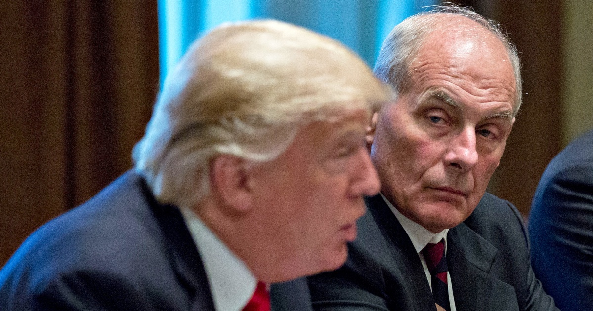 John Kelly says Donald Trump meets the definition of a ‘fascist’