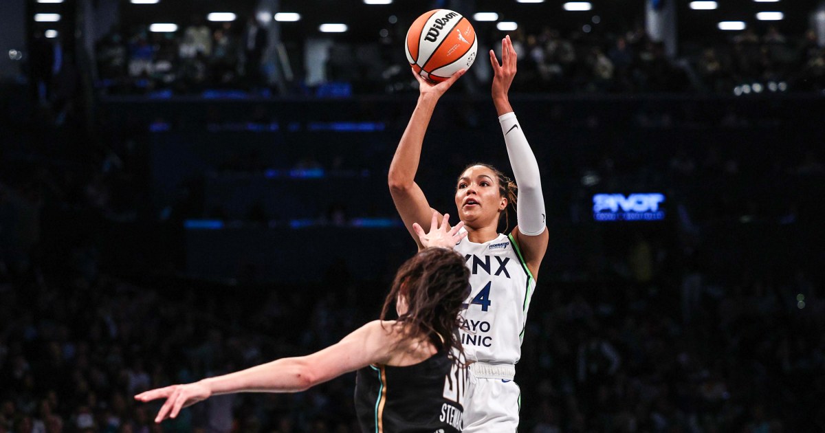 Lynx stun Liberty with 95-93 overtime win in Game 1 of the WNBA Finals