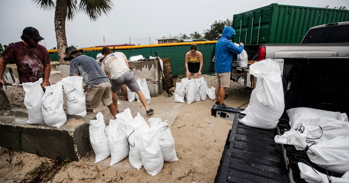 Milton erupts into Category 1 hurricane as Southeast reels from Helene