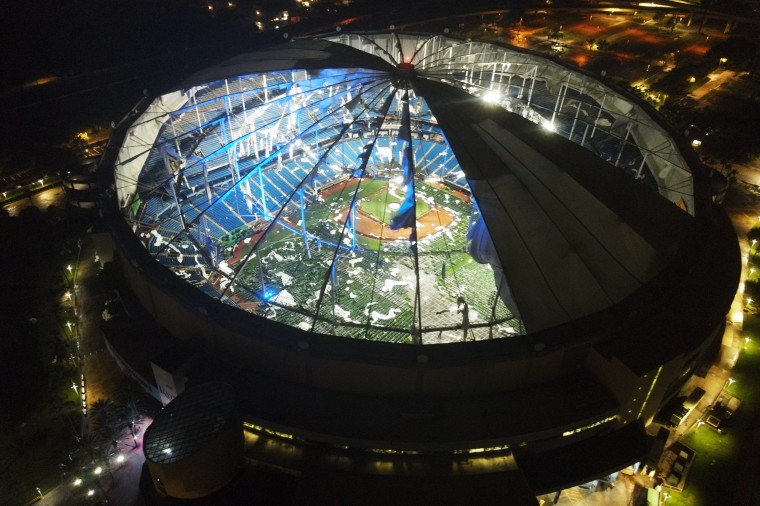 Hurricane Milton Tropicana Field