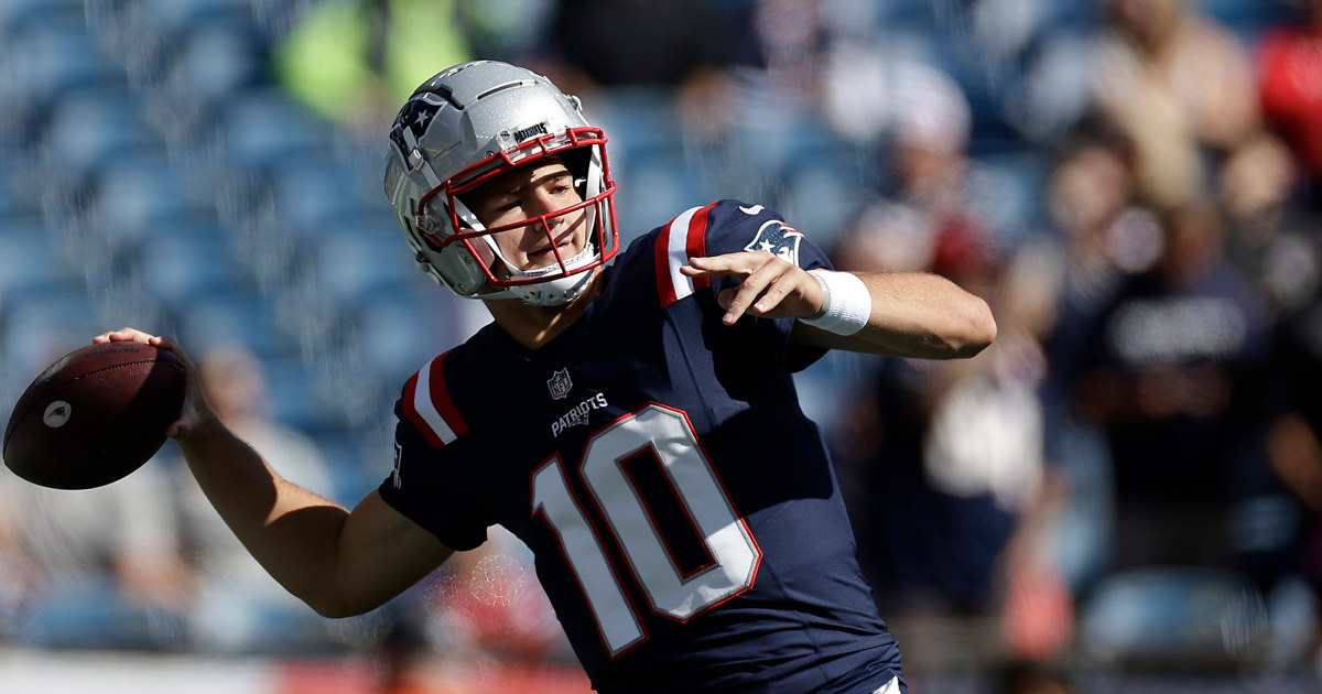 Patriots rookie QB Drake Maye to make first career start Sunday vs. Texans: Reports