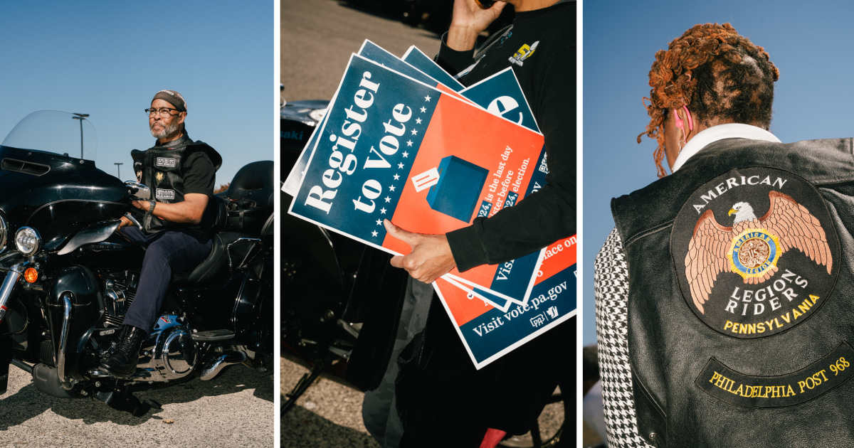 Philly’s Black motorcycle clubs hit the streets to encourage Black men to vote