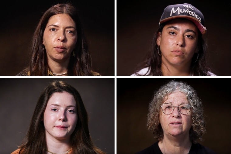 Clockwise from top left: Moran Stela Yanai, Ilana Gritzewsky, Aviva Siegel and Agam Goldstein-Almog.