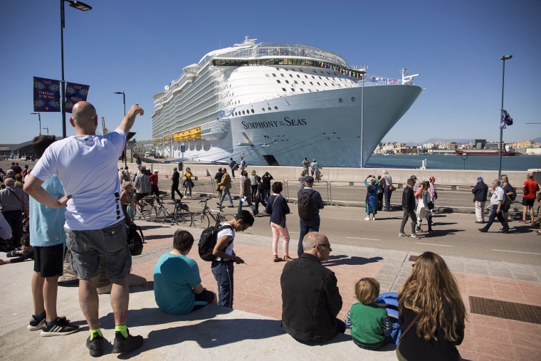 Biggest Cruise Ship Of The World Presentation in Malaga