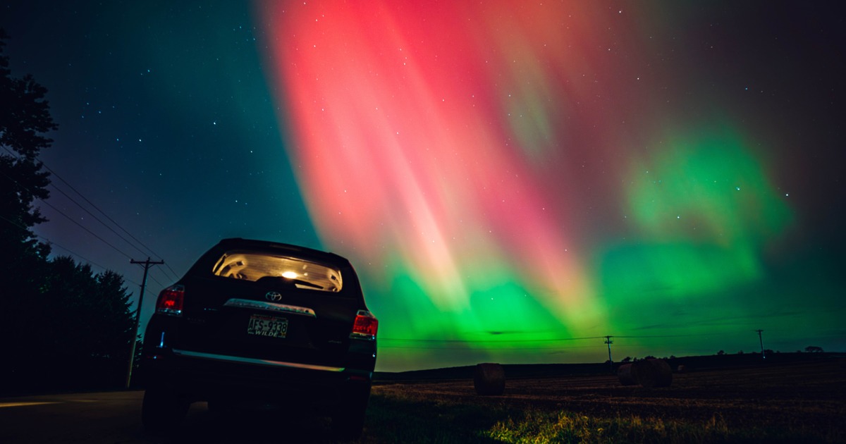 Solar storm brings northern lights as far south as Texas