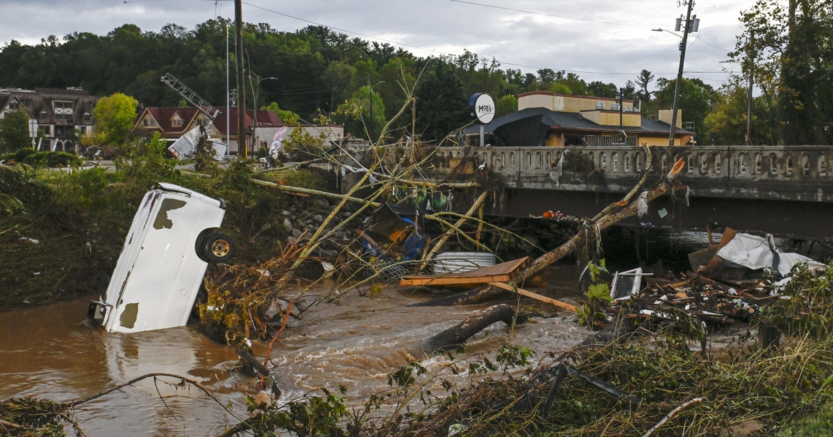 Southeast reels from deadly storm damage and heavy flooding