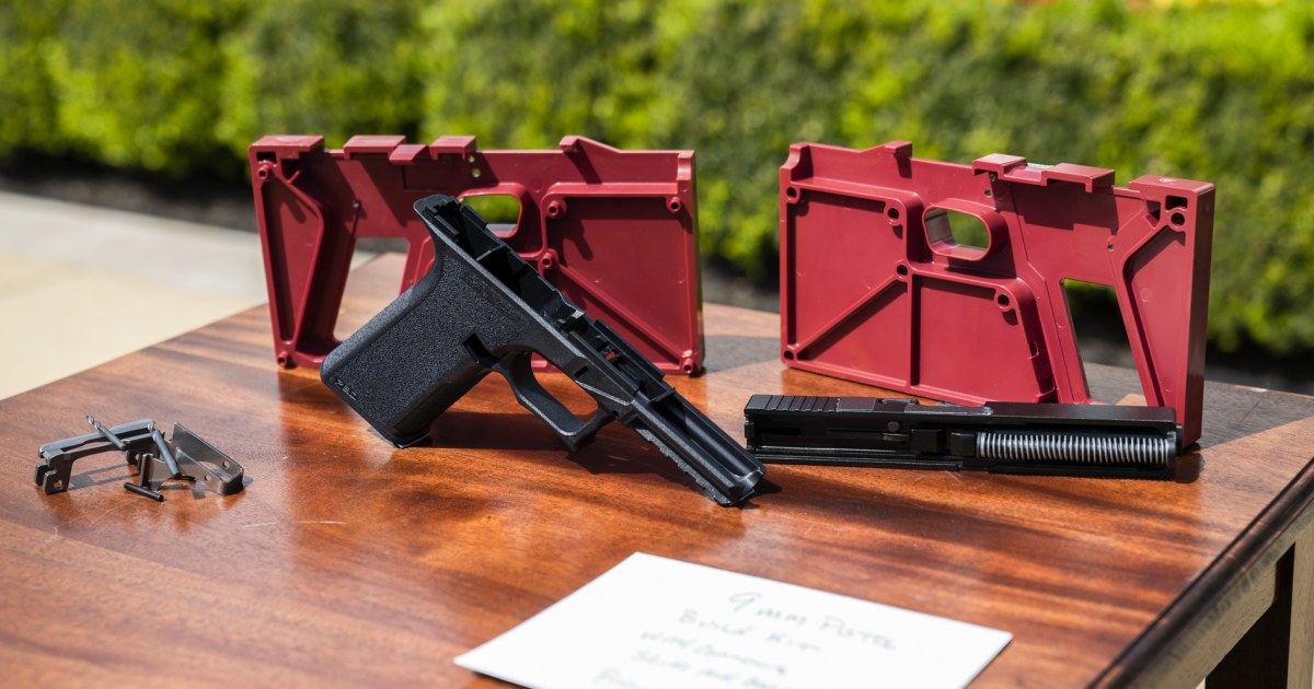 Supreme Court weighs challenge to Biden ban on untraceable ‘ghost gun’ kits