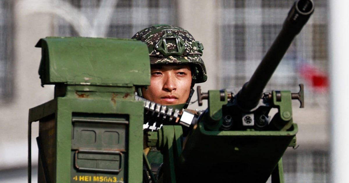 Taiwan says live fire China drills may be part of a ‘deterrence’