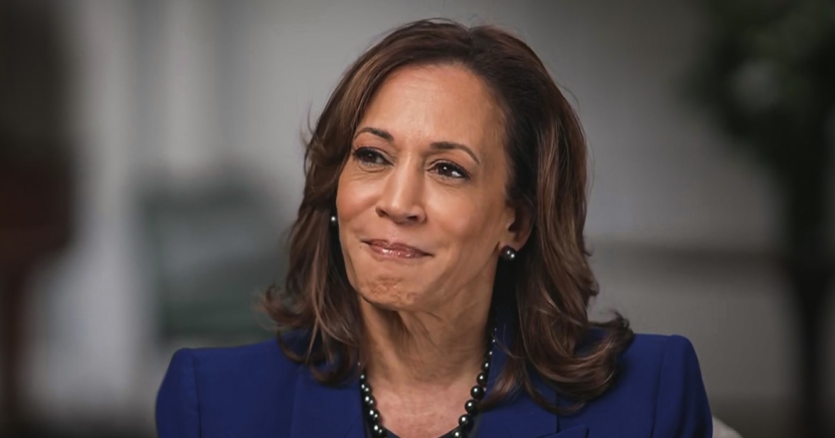 Vice President Kamala Harris interviewed by NBC News' Hallie Jackson