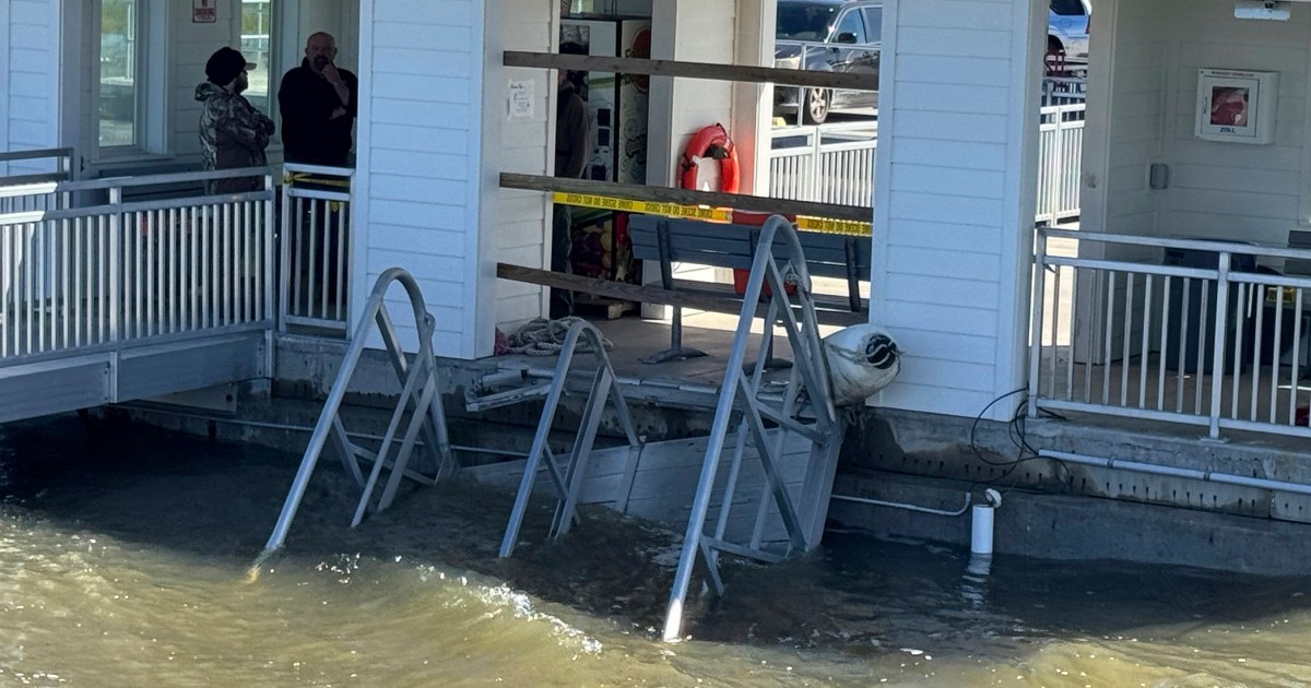 Witnesses and survivors describe deadly collapse at dock in Georgia