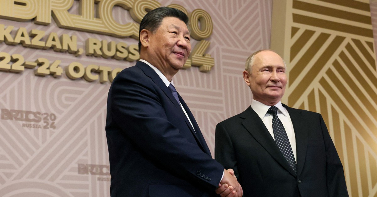 Xi tells Putin the world is in chaos but friendship with Russia will endure