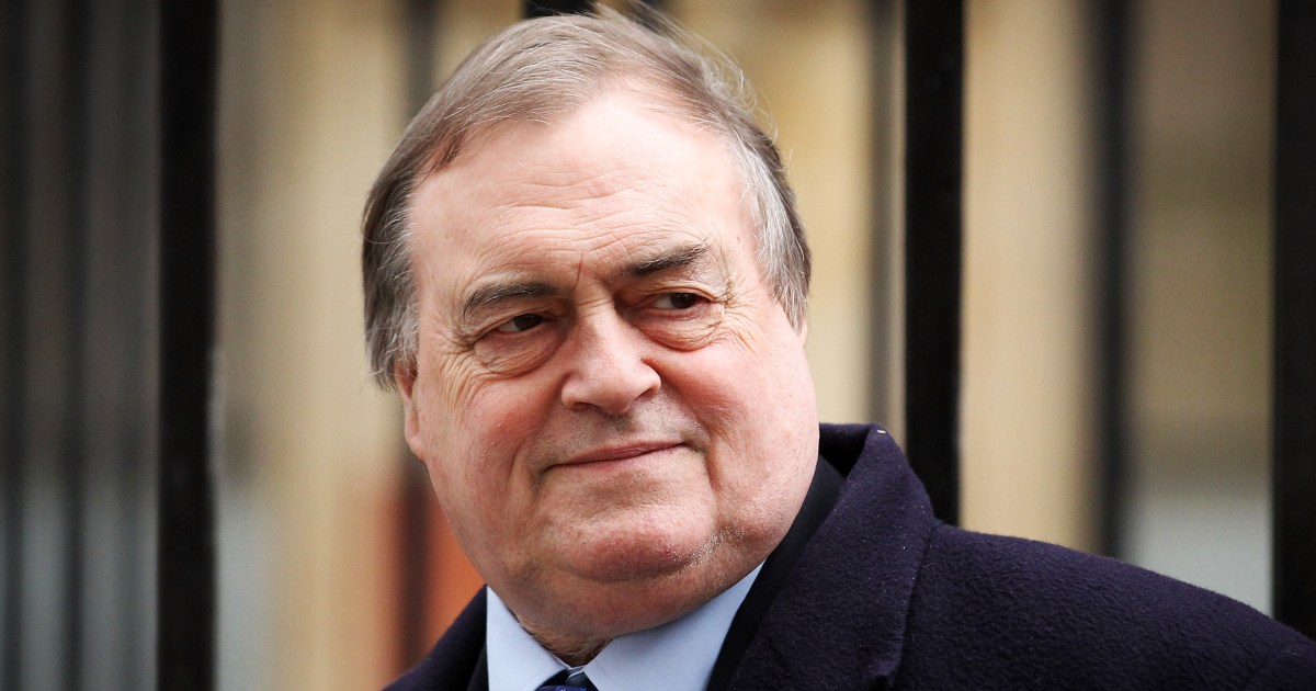 John Prescott, pugnacious deputy U.K. prime minister to Tony Blair, dies at 86